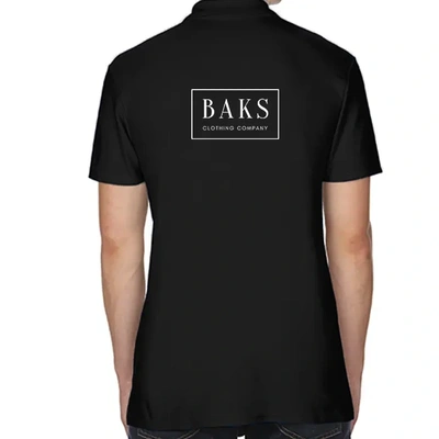 Polo Shirts - Black Back