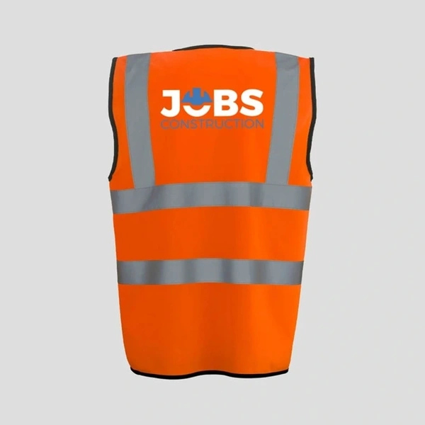  Hi - Viz - Vest - Back Orange