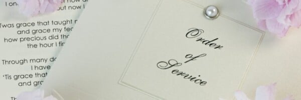 Add a Personal Touch to an Order of Service Booklet