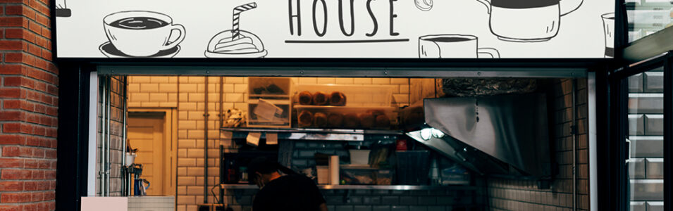 optimise your signage placement. image of coffee shop signage by rawpixel via freepik.com